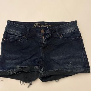 dELiA*s Dark Denim Shorts size 1/2